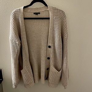 Cream sweater